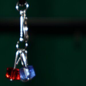 Handmade Pierced Drop Earrings - USA 250th ANNIVERSARY! - PJR 83 - 111